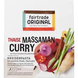 Albert Heijn Fairtrade Original Kruidenpasta Thaise massaman curry aanbieding