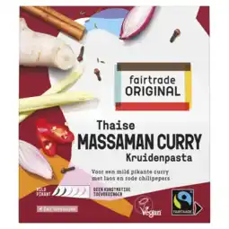 Albert Heijn Fairtrade Original Kruidenpasta Thaise massaman curry aanbieding