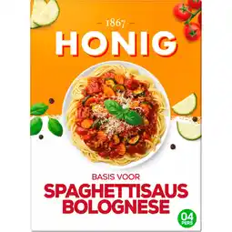 Albert Heijn Honig Basis voor spaghettisaus bolognese aanbieding