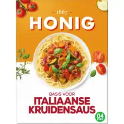 Albert Heijn Honig Basis voor italiaanse kruidensaus aanbieding