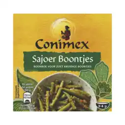 Albert Heijn Conimex Boemboe sajoer boontjes aanbieding