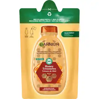 Albert Heijn Loving Blends Honing goud shampoo refill aanbieding