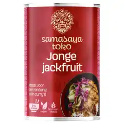 Albert Heijn Samasaya Jackfruit naturel aanbieding