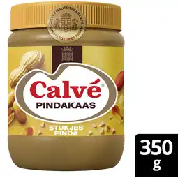 Albert Heijn Calvé Pindakaas stukjes pinda aanbieding