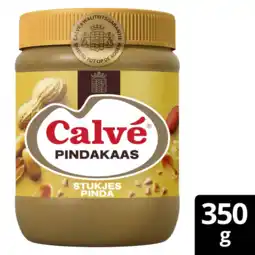 Albert Heijn Calvé Pindakaas stukjes pinda aanbieding