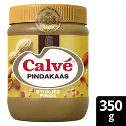 Albert Heijn Calvé Pindakaas stukjes pinda aanbieding