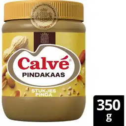 Albert Heijn Calvé Pindakaas stukjes pinda aanbieding