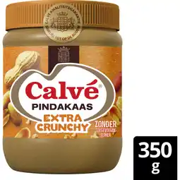 Albert Heijn Calvé Extra crunchy pindakaas aanbieding