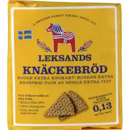 Albert Heijn Leksands Knäcke extra krokant gebakken aanbieding