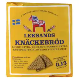 Albert Heijn Leksands Knäcke extra krokant gebakken aanbieding