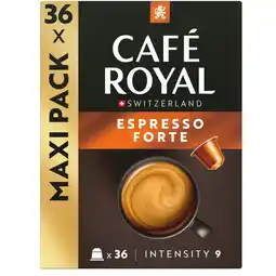 Albert Heijn Café Royal Espresso forte capsules aanbieding
