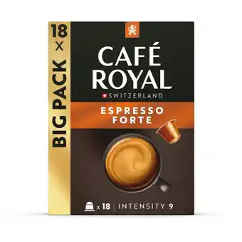 Albert Heijn Café Royal Espresso forte big pack capsules aanbieding