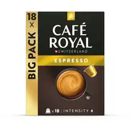 Albert Heijn Café Royal Espresso capsules aanbieding