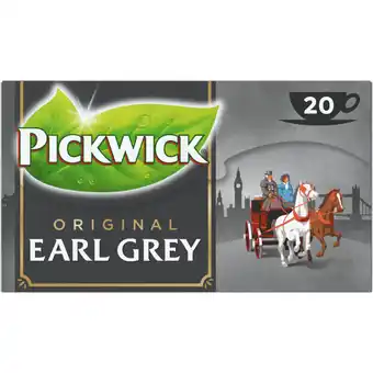 Albert Heijn Pickwick Earl grey zwarte thee aanbieding