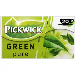 Albert Heijn Pickwick Pure groene thee aanbieding