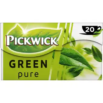 Albert Heijn Pickwick Pure groene thee aanbieding