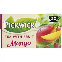 Albert Heijn Pickwick Mango vruchtenthee aanbieding