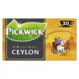 Albert Heijn Pickwick Ceylon zwarte thee aanbieding