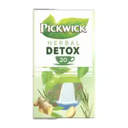 Albert Heijn Pickwick Herbal detox kruidenthee aanbieding