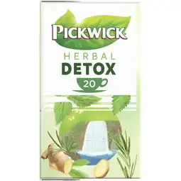 Albert Heijn Pickwick Herbal detox kruidenthee aanbieding