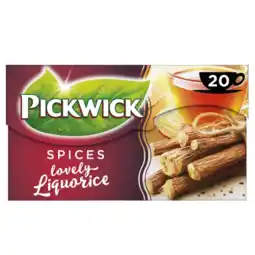 Albert Heijn Pickwick Spices zoethout zwarte thee aanbieding
