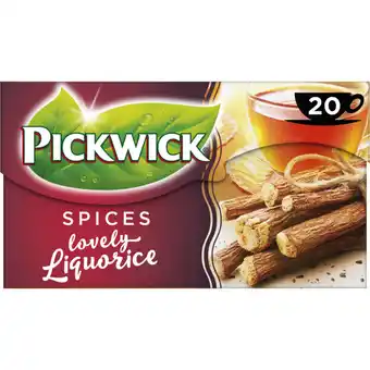 Albert Heijn Pickwick Spices zoethout zwarte thee aanbieding