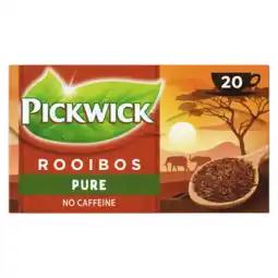 Albert Heijn Pickwick Pure rooibos thee aanbieding