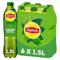 Albert Heijn Lipton Ice tea green 6-pack aanbieding