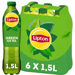 Albert Heijn Lipton Ice tea green 6-pack aanbieding