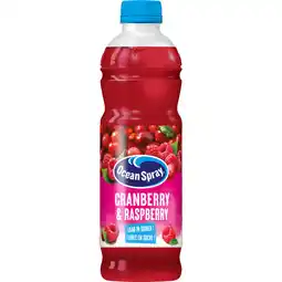 Albert Heijn Ocean Spray Framboos & cranberry aanbieding
