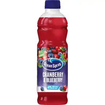 Albert Heijn Ocean Spray Blauwe bes cranberry & appel aanbieding