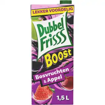 Albert Heijn DubbelFrisss Boost bosvruchten & appel aanbieding