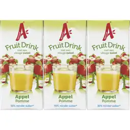 Albert Heijn Appelsientje Fruitdrink appel 6-pack aanbieding