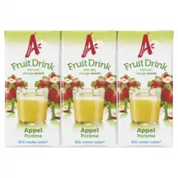 Albert Heijn Appelsientje Fruitdrink appel 6-pack aanbieding