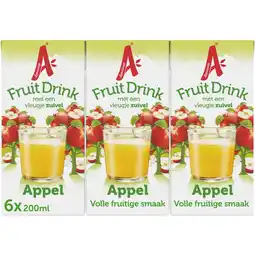 Albert Heijn Appelsientje Fruitdrink appel 6-pack aanbieding