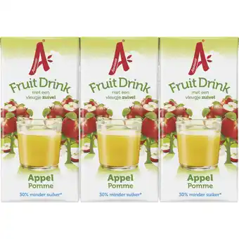 Albert Heijn Appelsientje Fruitdrink appel 6-pack aanbieding