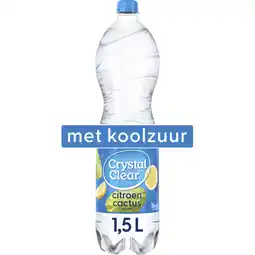 Albert Heijn Crystal Clear Sparkling lemon cactus aanbieding
