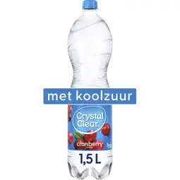 Albert Heijn Crystal Clear Sparkling cranberry aanbieding