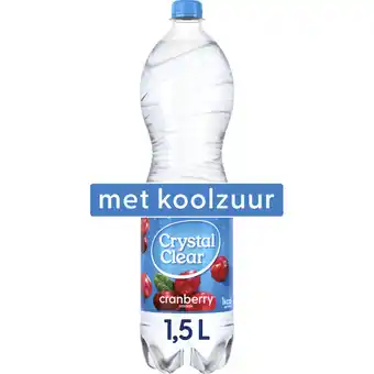 Albert Heijn Crystal Clear Sparkling cranberry aanbieding