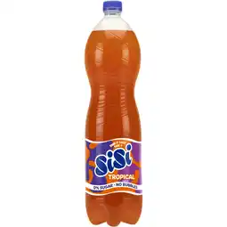 Albert Heijn Sisi Tropical flavour no bubbles zero sugar aanbieding