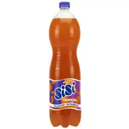 Albert Heijn Sisi Tropical flavour no bubbles zero sugar aanbieding