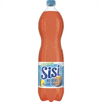 Albert Heijn Sisi Tropical flavour no bubbles zero sugar aanbieding
