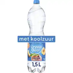 Albert Heijn Crystal Clear Sparkling peach aanbieding