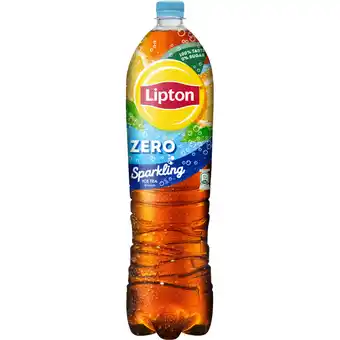 Albert Heijn Lipton Ice tea sparkling zero sugar aanbieding