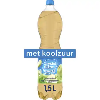 Albert Heijn Crystal Clear Touch of tea appel vlierbloesem aanbieding