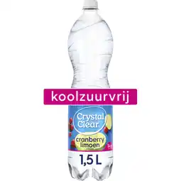 Albert Heijn Crystal Clear Cranberry limoen aanbieding