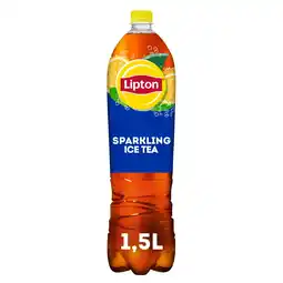 Albert Heijn Lipton Ice tea sparkling original aanbieding