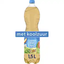 Albert Heijn Crystal Clear Touch of tea perzik jasmijn aanbieding