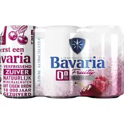Albert Heijn Bavaria 0.0% Fruity rosé 6-pack aanbieding