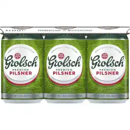 Albert Heijn Grolsch Premium pilsner bier 6-pack aanbieding